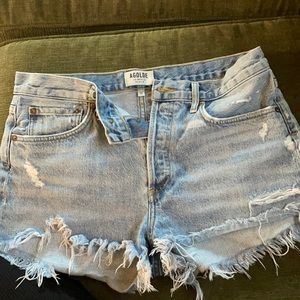 AGOLDE Parker Vintage denim cutoff shorts sz 29